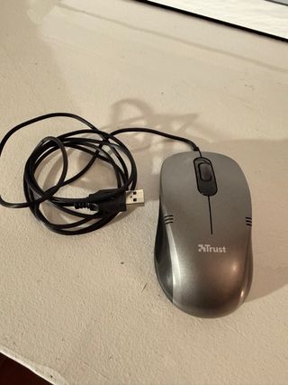 Ratón ordenador Trust Gris USB