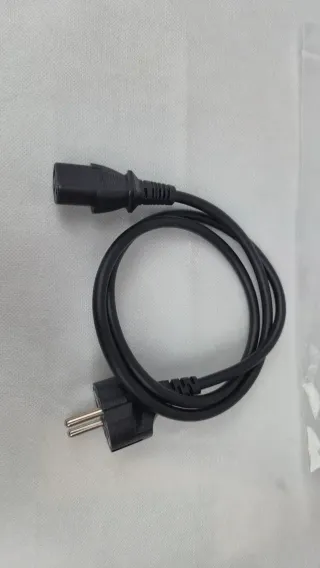 Cable de alimentacion InLine C13 a Schuko 0,22m