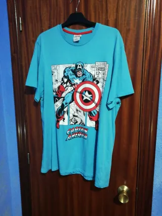 Camiseta Capitán América Talla XL