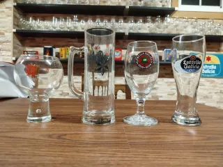 LOTE CRISTALERÍA ESTRELLA GALICIA.