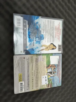 DVD El Mago de Oz y Tierra Hielo Fuego
