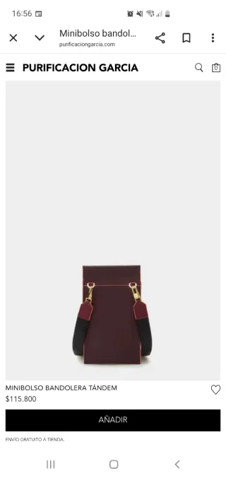 Minibolsos bandolera Purificación García