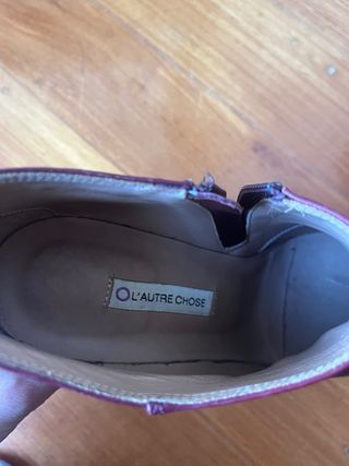 Tronchetto L'Autre Chose Pelle Bordeaux