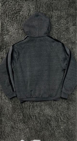 Felpa Soho Grigia London Boxing con Zip