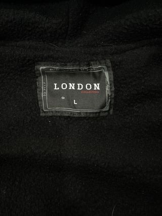 Felpa Soho Grigia London Boxing con Zip