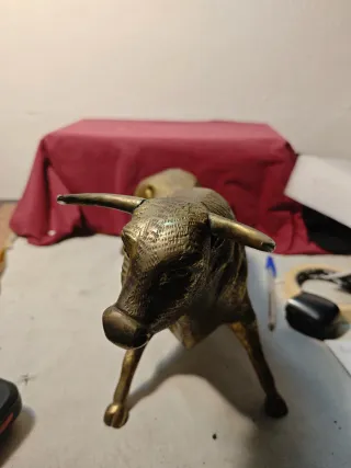 Figura de Bronce Toro