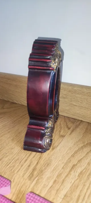 Reloj de mesa vintage barroco