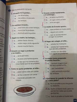 CLOE Entrenamiento de la competencia lingüística 2