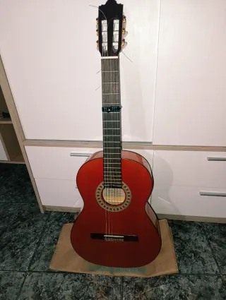 Guitarra Algeciras Roja