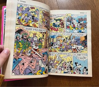 Fumetto "Topolino e l'equivoco temporale" 1989