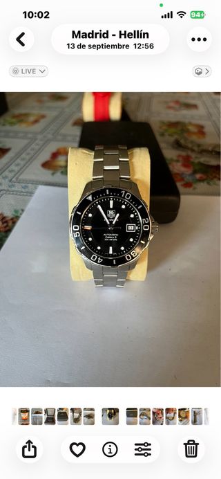 Reloj TAG Heuer Aquaracer Calibre 5