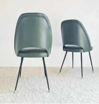 2 sillas estilo Eero Saarinen. Vintage 60s.