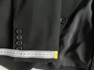 Americana Traje Zara Negra Hombre