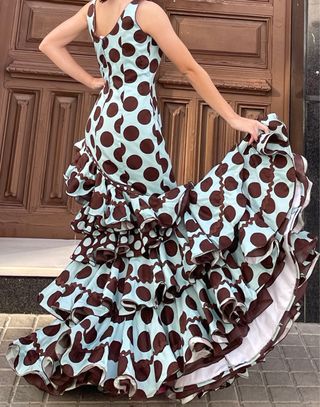 Traje de Flamenca Talla 38/40 Elástico