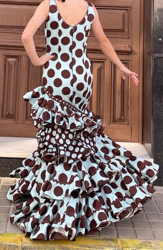 Traje de Flamenca Talla 38/40 Elástico