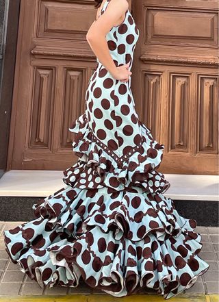 Traje de Flamenca Talla 38/40 Elástico