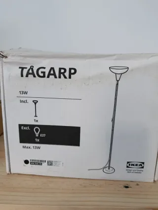 Lámpara de pie TÄGARP IKEA 13W