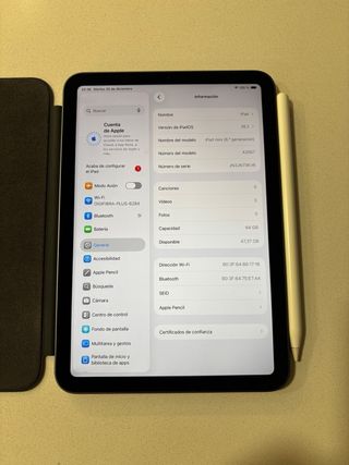 iPad Mini 6 + Apple Pencil 2