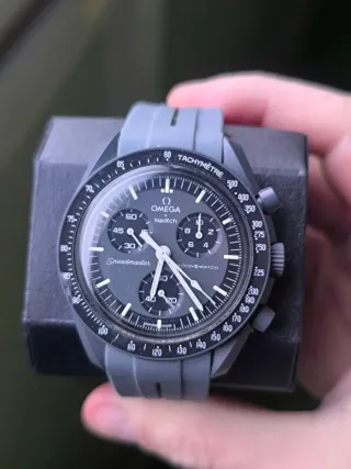 Omega x Swatch Moonwatch Gris