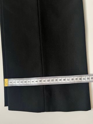 Pantalón de traje Zara negro