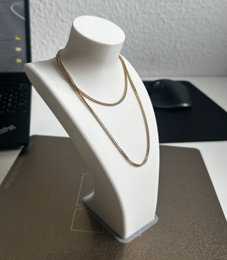 Busto porta collane 20 cm – espositore gioielli