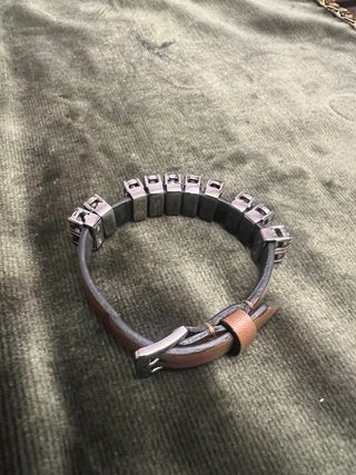 Bracciale Miu Miu con strass colorati