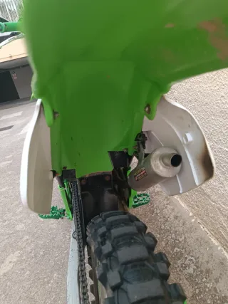 Kawasaki KX125 Restaurada entera