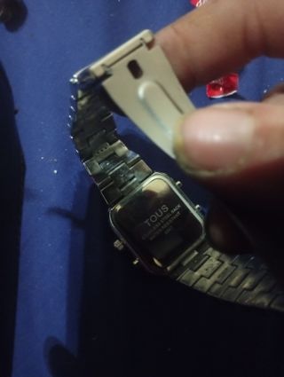 Reloj Tous Plateado Pulsera Metálica