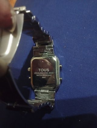 Reloj Tous Plateado Pulsera Metálica