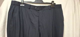 Traje azul raya diplomática