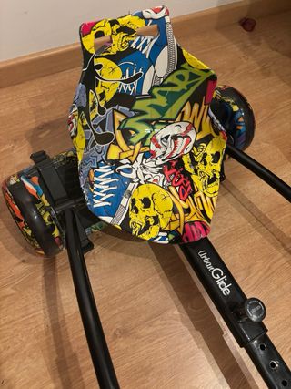 Hoverboard con asiento patinete eléctrico