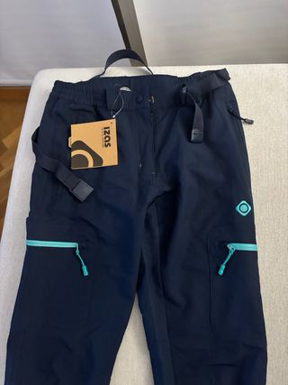 Pantalón trekking Izas mujer azul