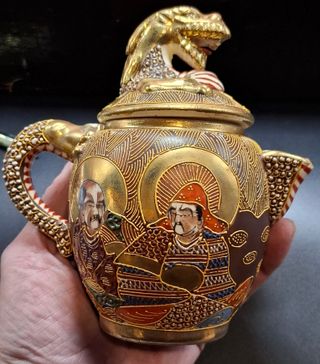 Juego de té japonés Satsuma 15 piezas