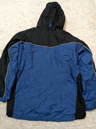 Giacca Columbia Blu e Nera pile