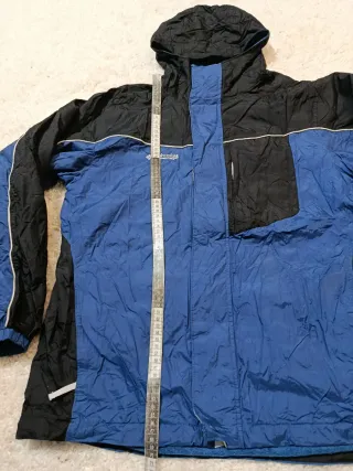 Giacca Columbia Blu e Nera pile