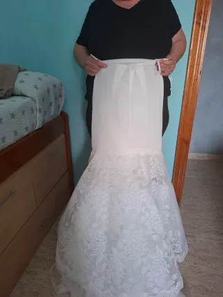 Vestido de Novia Encaje Blanco