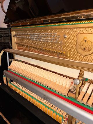 Piano Vertical ROSLER 113  Negro pulido