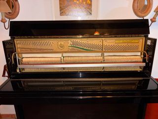 Piano Vertical ROSLER 113  Negro pulido
