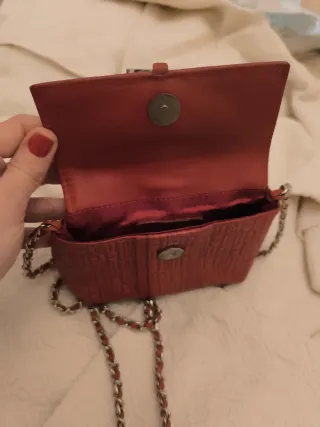 Bolso Piel Pedro del Hierro Rojo Pequeño