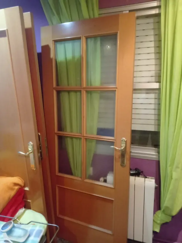 5 Puertas macizas de madera