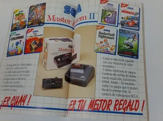 Publicidad Sega, Nintendo, Revista Super Mickey