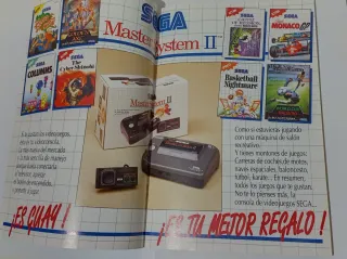 Publicidad Sega, Nintendo, Revista Super Mickey