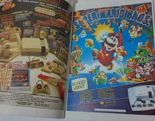 Publicidad Sega, Nintendo, Revista Super Mickey