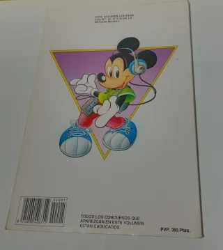 Publicidad Sega, Nintendo, Revista Super Mickey