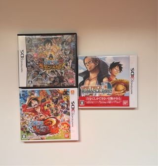 Lote Juegos One Piece: Gigant Battle y más