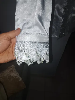 Traje de Novio Brillante Plateado