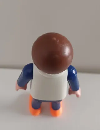 Playmobil niño invierno nieve casa muñecas 1995