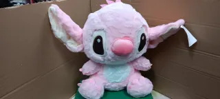 Boneco Pelúcia Rosa Grande