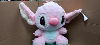 Boneco Pelúcia Rosa Grande