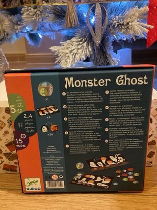 Juego de mesa Monster Ghost Djeco